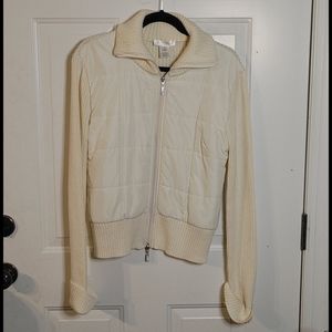 White House Black Market zip up sweater.